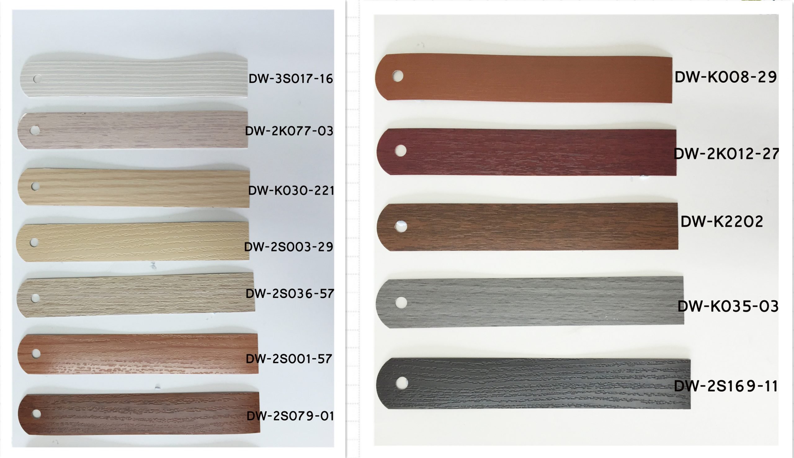 Gloss PVC Edge Banding For Furniture Panel Side Sealing - Dawei Decorative