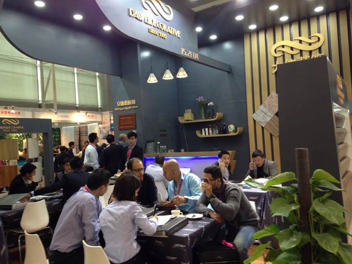 dawei decorative furniture paper exhibition