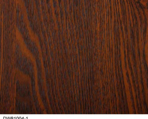 Finish Foil Wood Grain Paper With PU Coating -YD 81004-1