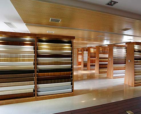 decorative paper showroom