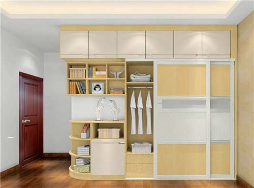 melamine paper board wardrobe