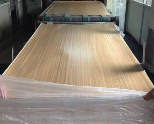 productions of wood grain paper for chipboard