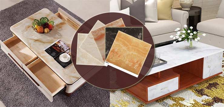 marble furniture foil laminate paper