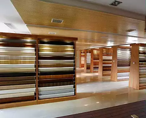 decorative paper showroom