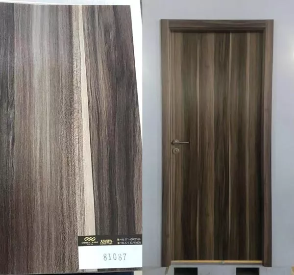  3D PU Coated Paper For Door Frame