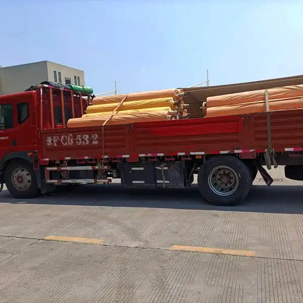 Shipment of PVC plastic films