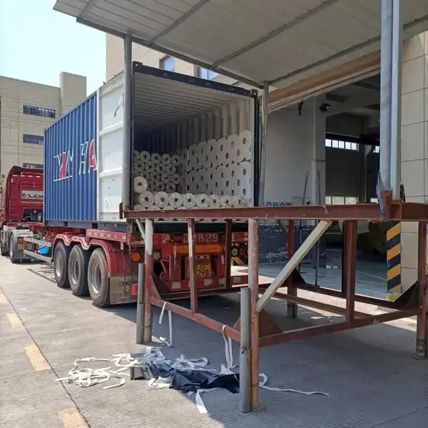 Truck for PVC decorative film