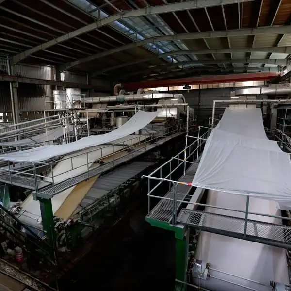 raw based paper production