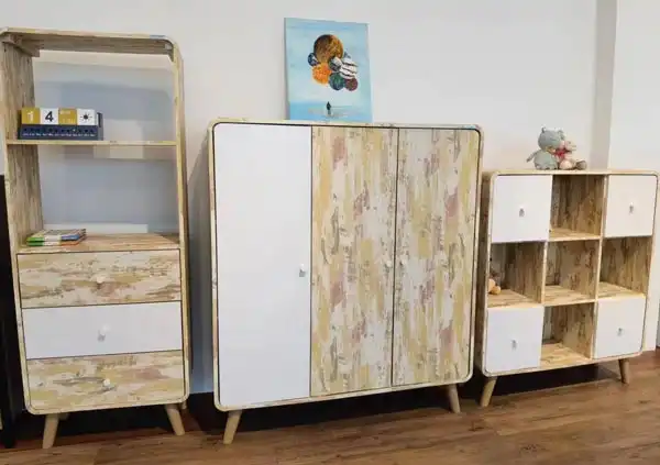 fancy finish foil for Sideboard with iron legs