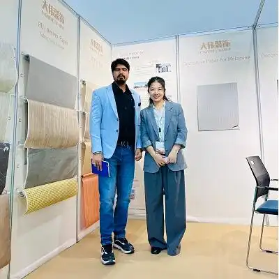 Encounter with Dawei Furniture Decorative Papers @ Dubai Exhibition