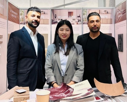 Dawei meeting for door surface in 2025 Germany interzum