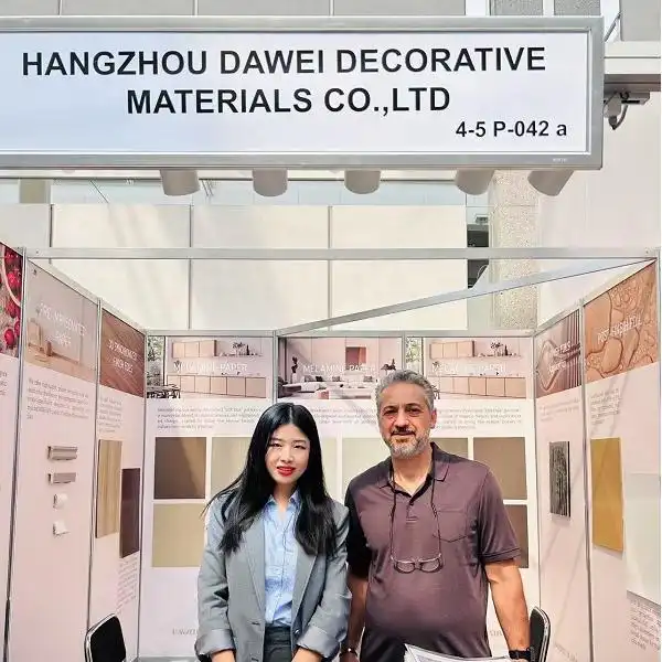 Interzum Cologne 2025 talking with customers