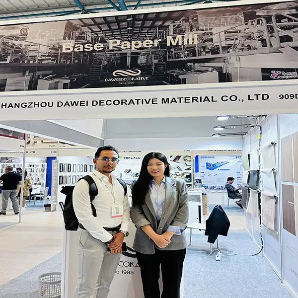 Intermob 2025 Dawei Decor sales with customers Intermob 2025 Dawei Decor sales with customers