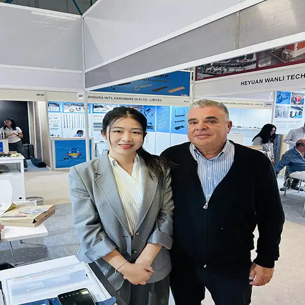 Intermob 2025 exhibition for Dawei Decorative with customers Intermob 2025 exhibition for Dawei Decorative with customers