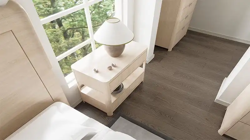 Madera de olmo de la suerte W88002 para cama en el dormitorio