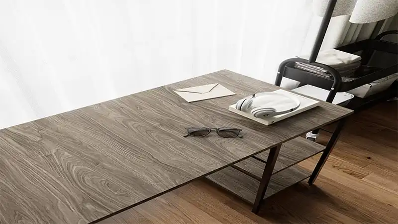 リビングルーム用コーヒーテーブルのウォールナット材（品番：W2136-15）