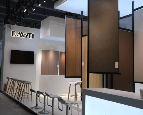 Full view of the booth installation at CIFF Guangzhou 2026