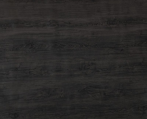 Oak Wood Grain Charcoal Black Decorative Foil Paper for TV Cabinets W88009-4